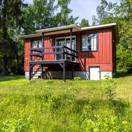 Mini chalet intime votre escapade d ete au lac, hotel sa Pohénégamook
