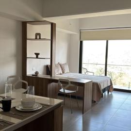 Vista y balcón privado 1015