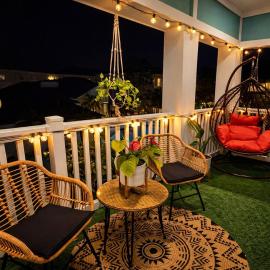 Boho Boutique Retreat - Pool - Gym - Private Patio