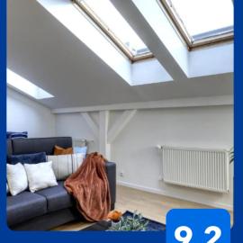 Spacious Old Town LOFT for 6