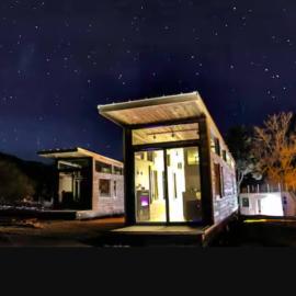 Viesnīca NEW! Modern Cabin Tiny Home at Cliffside #1 pilsētā Ordervila