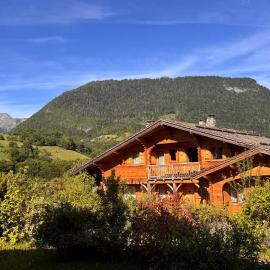 10 min from Lake Annecy, quiet chalet with view