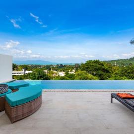 Stunning X Space Villa Sea View Infinity Pool, hotel en Koh Samui