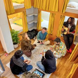 Joey's Hostel Delhi, hotel em Nova Deli