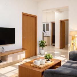 Cozy and Peaceful Entire 2Bhk near US consulate, hotel a Lingampalli