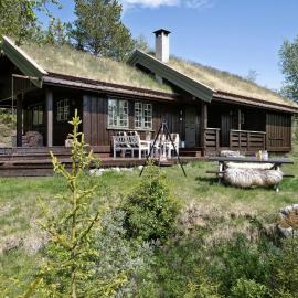 Mountain Cabin With Great Views, hotel u gradu Austbygdi