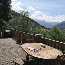 Chalet avec vue imprenable sur la montagne, хотел в Бареж