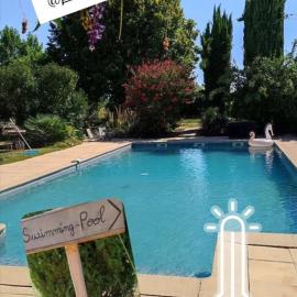 Gîte cocooning climatisé avec piscine et animaux