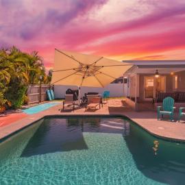 Family Fun Getaway with Pool, Game Room, Shuffleboard