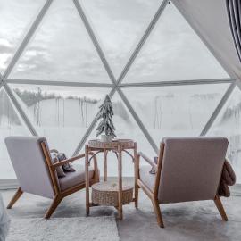 'MoonBeam' Boho-Luxe Glamping Dome at Marmora Retreat – hotel w mieście Marmora