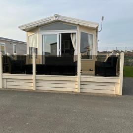 Caravan by the beach