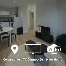 L'écrin orange, Wifi et parking gratuit
