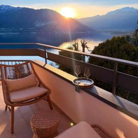 Modern apartment with balcony & lake view Verbania