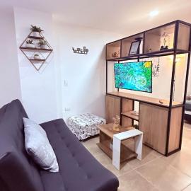 Apartaestudio completo en Itagüí - Shalom - 201, hotelli kohteessa Itagüí
