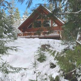 Creekside Cabin - Ski Chalet، فندق في باكوود