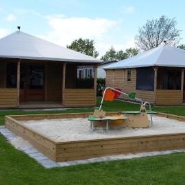 5 persoons lodge, готель 