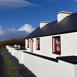 Bunowen, Louisburgh, Walk to the Beach!