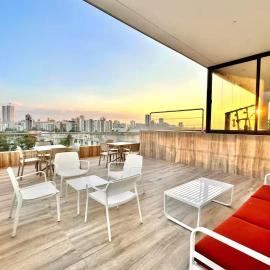 Modern Apartment in Arroyo Hondo with Pool Gym and Balcony
