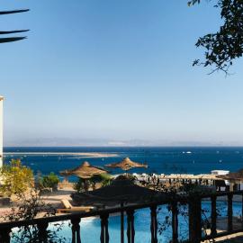 Poolfront Sea View Chalet Top Rated In Dahab, hotel a Dahab