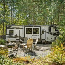 The "Waldorf Astoria of RVs" A Five-Star Forest Escape, hotel in Sequim