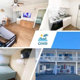 Beach across the street Pet Friendly Sleeps 3