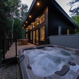 Cozy Luxury Cabin w Hot Tub, Fire Pit, King Bed, hotel v mestu Newry