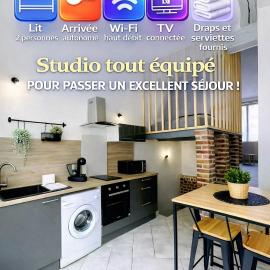 BE MY APPARTS, Studio de charme "LE CARILLON", DOUAI, Coeur de ville