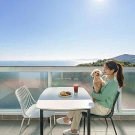 남해에 위치한 호텔 Namhae Briant Oceanview Spa Pension