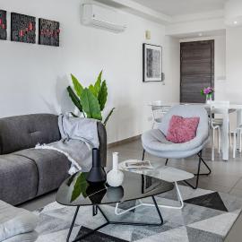 Vasileos Konstantinou Modern 2BR City Apartment with Balcony