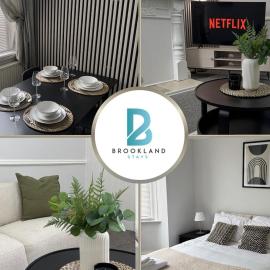 Month Stays Central 3 bed Three Bedroom House by Brookland Stays Serviced Accommodation & Short Lets in Preston with Free WiFi, hotel u gradu Farington