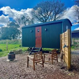 Cosy Shepherds Hut Lyme Regis, Cummins Farm, hotel a Bridport