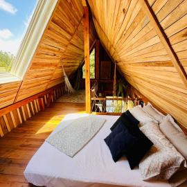 Cabana Meu Pequeno Paraíso, отель в городе Benedito Novo