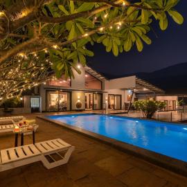 SaffronStays Sanvina Farm - A Signature Series Riverside Villa, Karjat