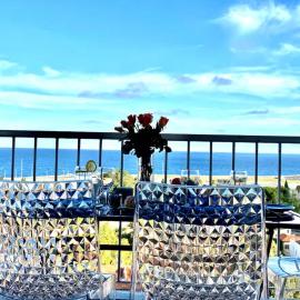 Panoramic Sea View - Terrace - Air Conditioning - 2 Bedrooms - Wifi - Kitchen - Tram, hotel Nizzában