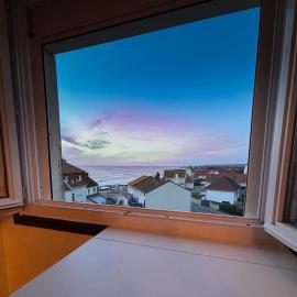 Vue mer, Appartement Cosy, Plage à 20 m – hotel w mieście Ambleteuse