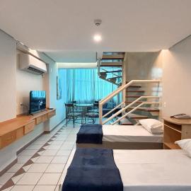 Duplex Confortável Para 4 pessoas, com Banheira