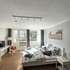 Waldfeder Apartment mit Pool und Fitnessraum, neu und vollsaniert, Hotel in Sankt Englmar