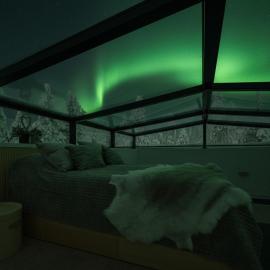 Levi Skyview Igloo, hotelli Levillä