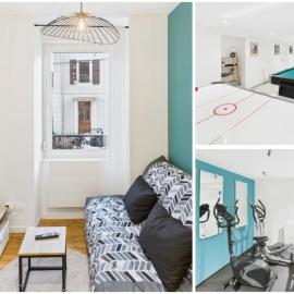 T2 fonctionnel - 4 personnes - Espaces loisirs - Appartement 04, hotell i Valdoie