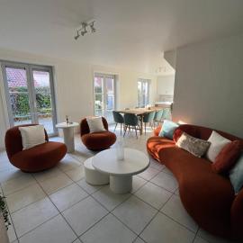 Seaward Cottage met Jacuzzi, hôtel au Coq