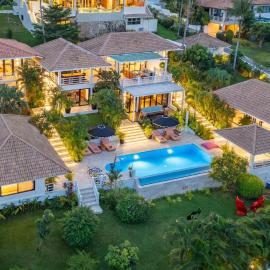 Luxurious & Spacious 4Br Villa Isla in Bang Rak, hotel en Koh Samui