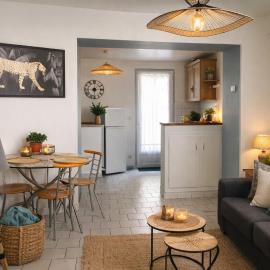 Appartement lumineux 6 pers, 4 min Beauval, centre ville