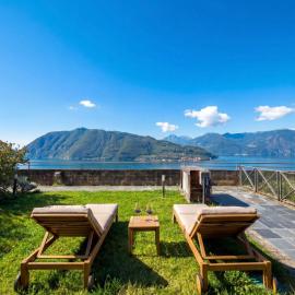 Panoramic Lake Iseo Retreat with Private Garden