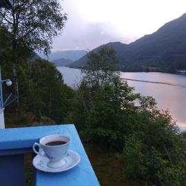 Sævareid में, होटल Holiday home near Skogseidvatnet