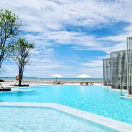 Veranda Residence - Beachfront 1BR Condo - High Floor, hotel in Na Jomtien