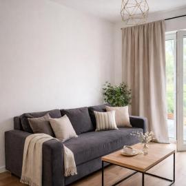Apartament z dużym ogródkiem