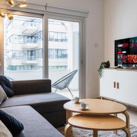 Classy 2BR Central Café Suite Strovolos