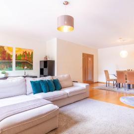 Comfortable & Quiet 3BR near Metro by LovelyStay