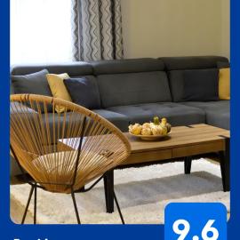 AeroVista - 5-10 min to Belgrade Airport - Free Parking - 2 Bedrooms - Late Check-in
