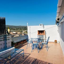 Sunny attic with views in L'Olleria